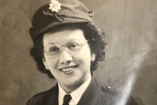 Doreen signed up to the fire service at 19, at the outbreak of the Second World War.