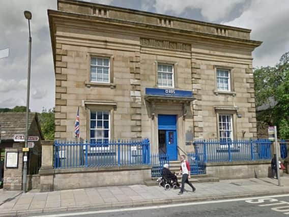 Bakewell's RBS branch will close later in the year.