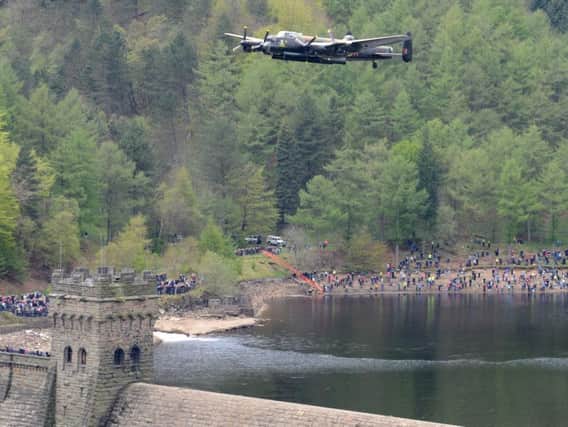 A Lancaster will fly over the Peak District on May 16