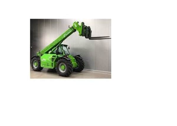 A telescopic handler, similar to this one, was swiped.