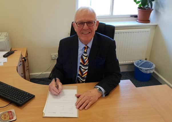 Pictured is solicitor Bertie Mather who is retiring after nearly 60 years with the legal firm Elliot Mather.