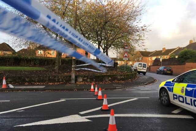 The scene of the hit-and-run, near Derby Road, Ripley, which left Soltan Habji fighting for his life. Picture courtesy of The Derby Telegraph.
