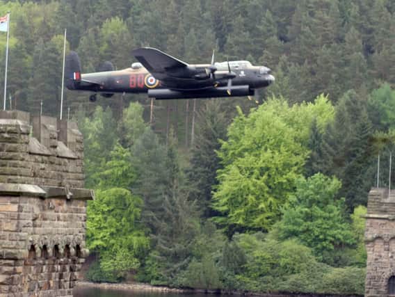 The Lancaster Bomber flypast in Derbyshire has been cancelled