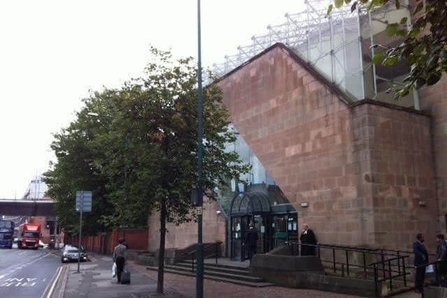 Pictured is Nottingham Crown Court.