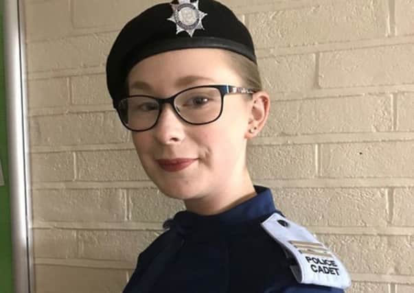 Naomi Eyre, police cadet in Chesterfield, has won a trip to South Africa.